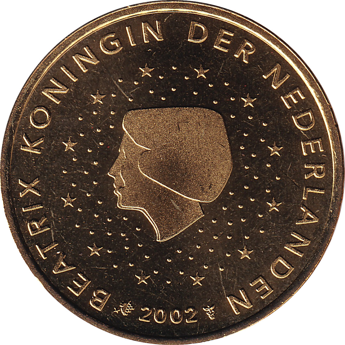 50 eurocents - Béatrix - Carte éclatée