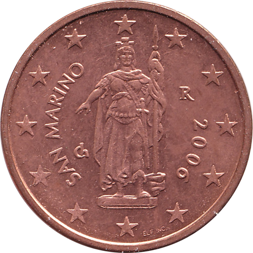 2 eurocents - Liberty monument