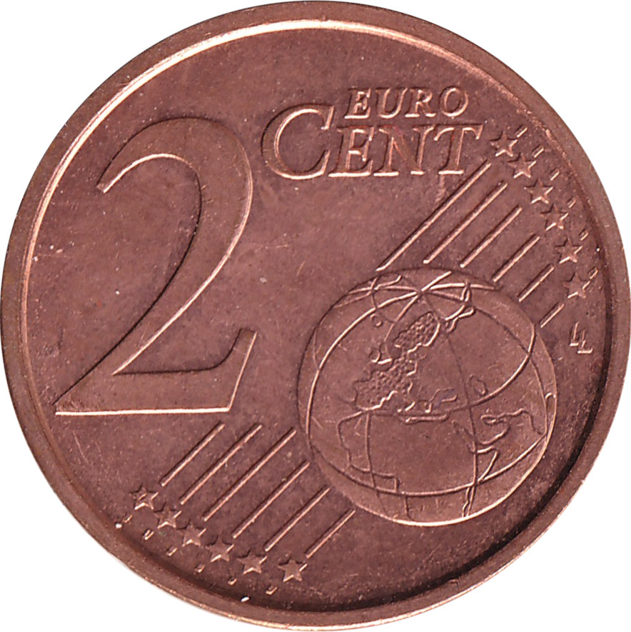 2 eurocents - Liberty monument