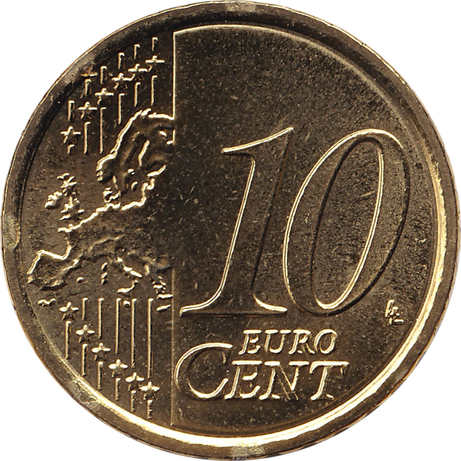 10 eurocents - Basilique de Saint Marin