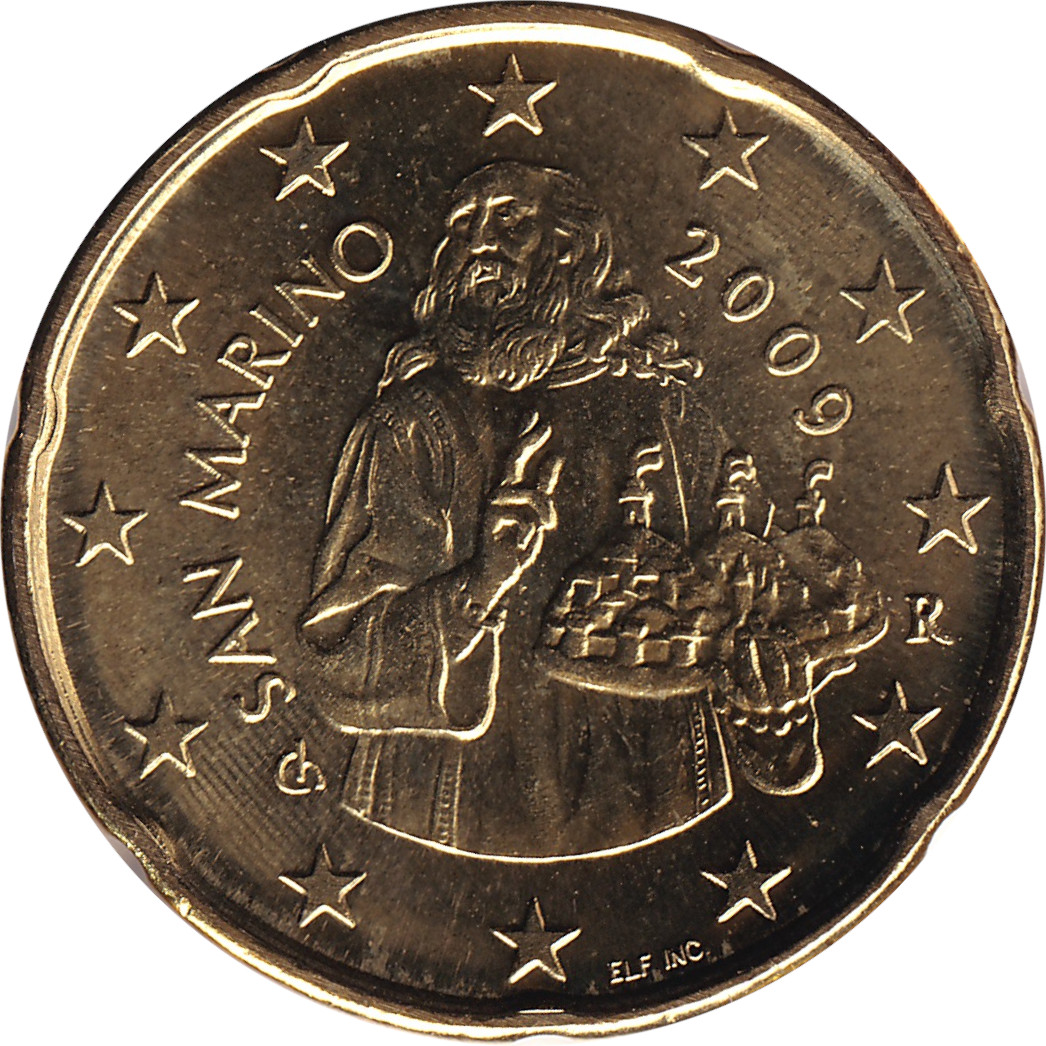 20 eurocents - San Marino