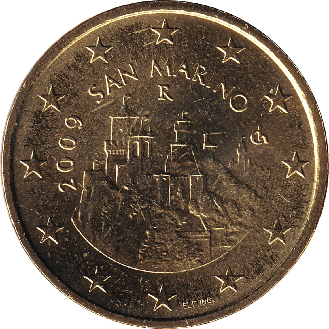 50 eurocents - Monts