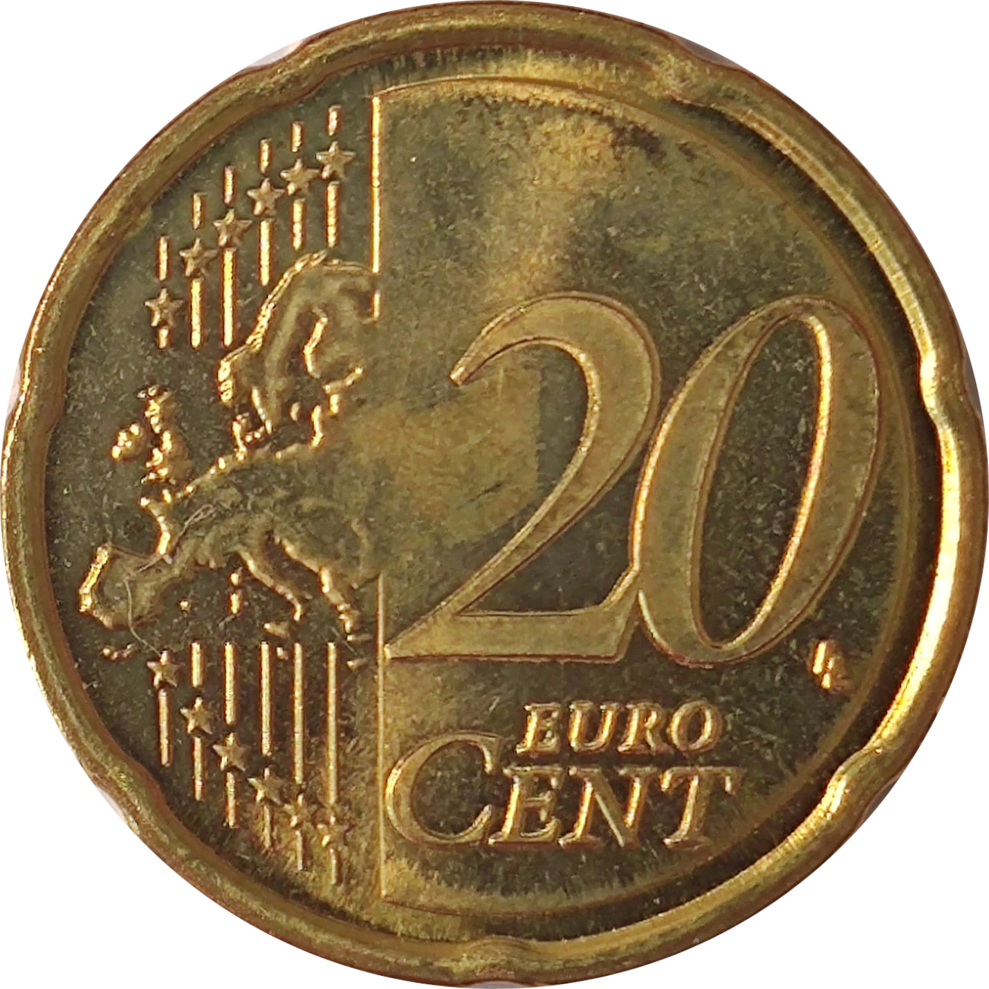 20 eurocents - Chevaux