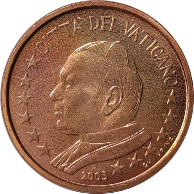 5 eurocents - John Paul II