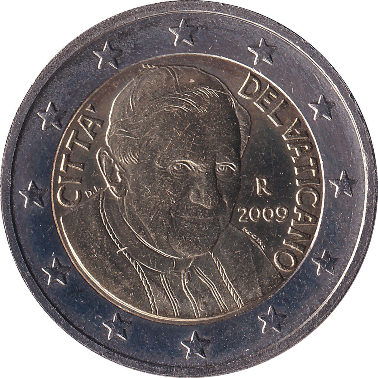 2 euro - Benoît XVI