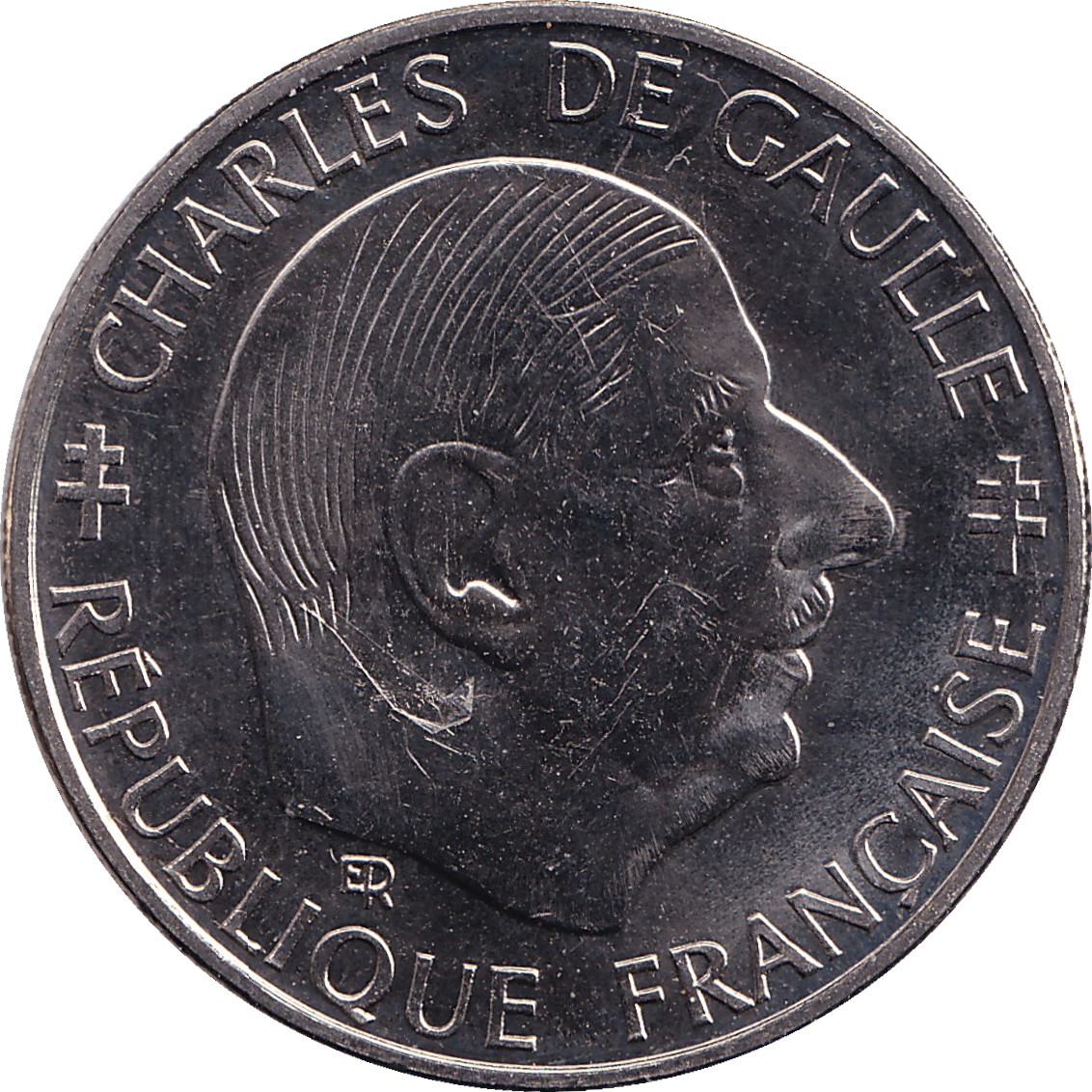 1 franc - Charles De Gaulle - 40 ans