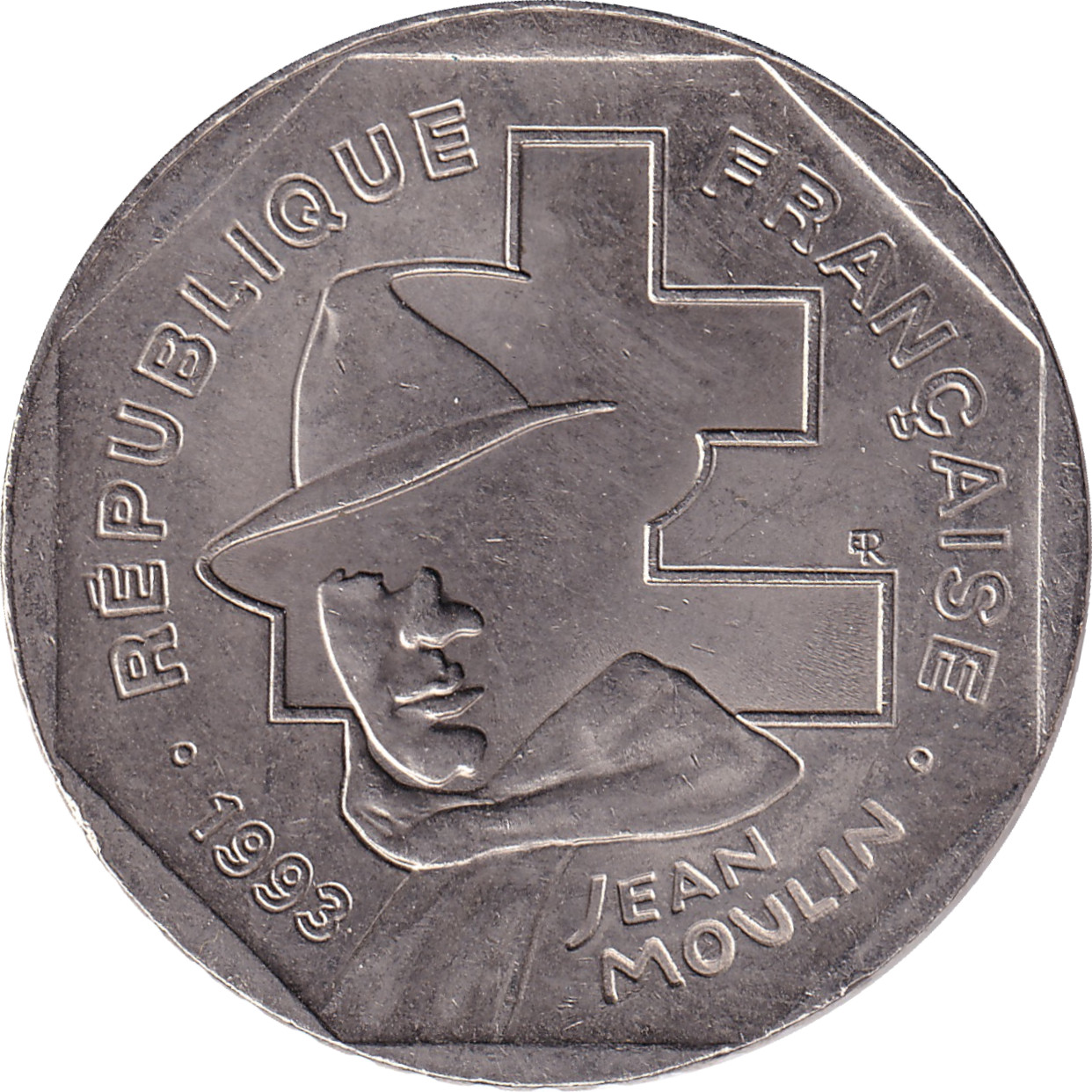 2 francs - Jean Moulin