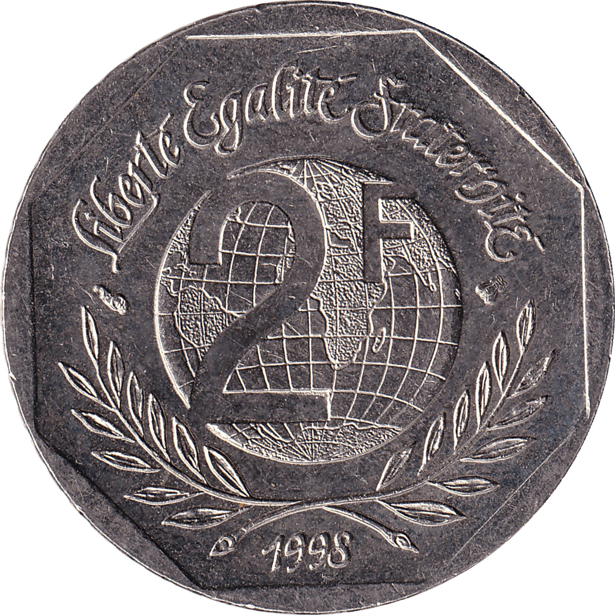 2 francs - René Cassin