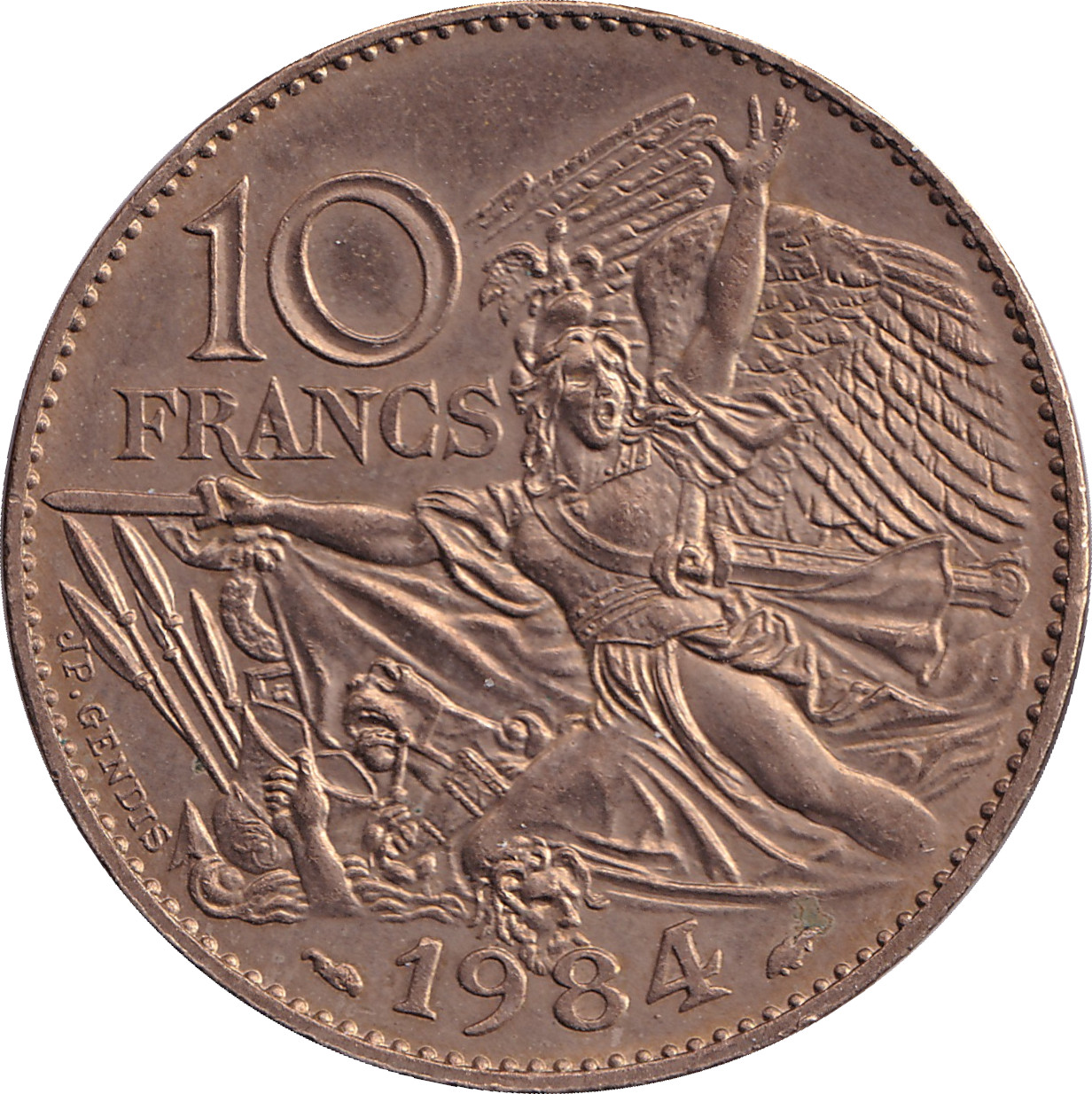 10 francs - François Rude