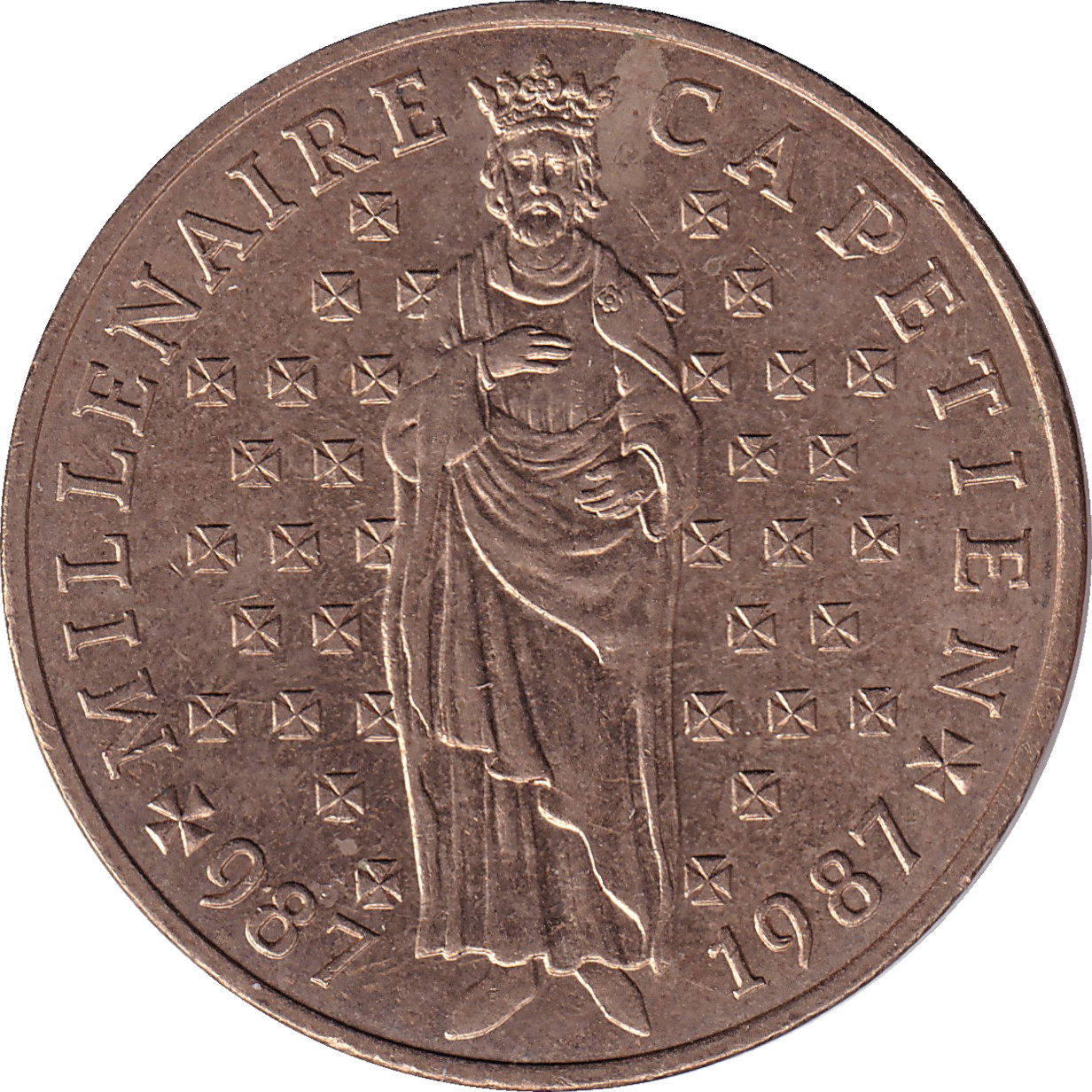 10 francs - Millénaire Capétien