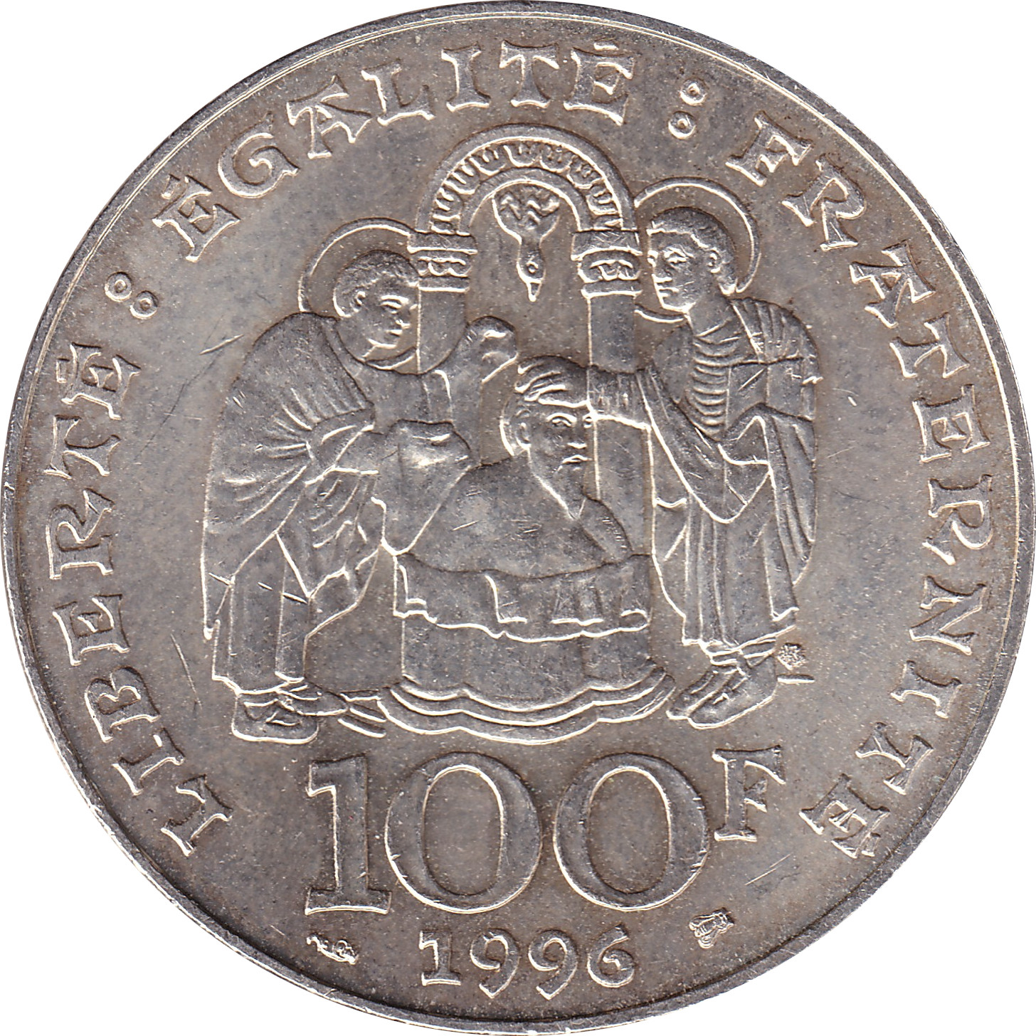 100 francs argent - Clovis