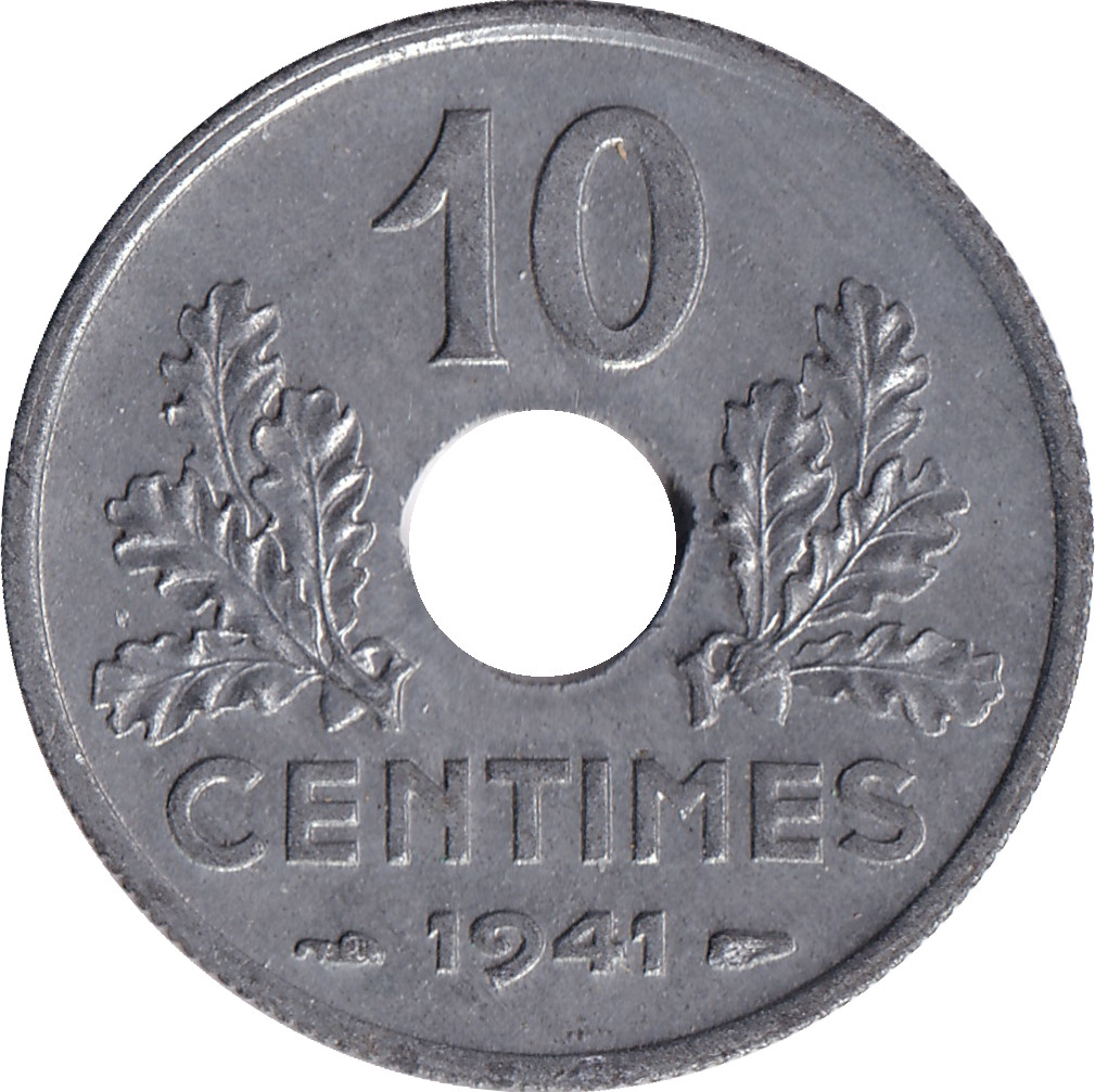 10 centimes - Ears - Largest