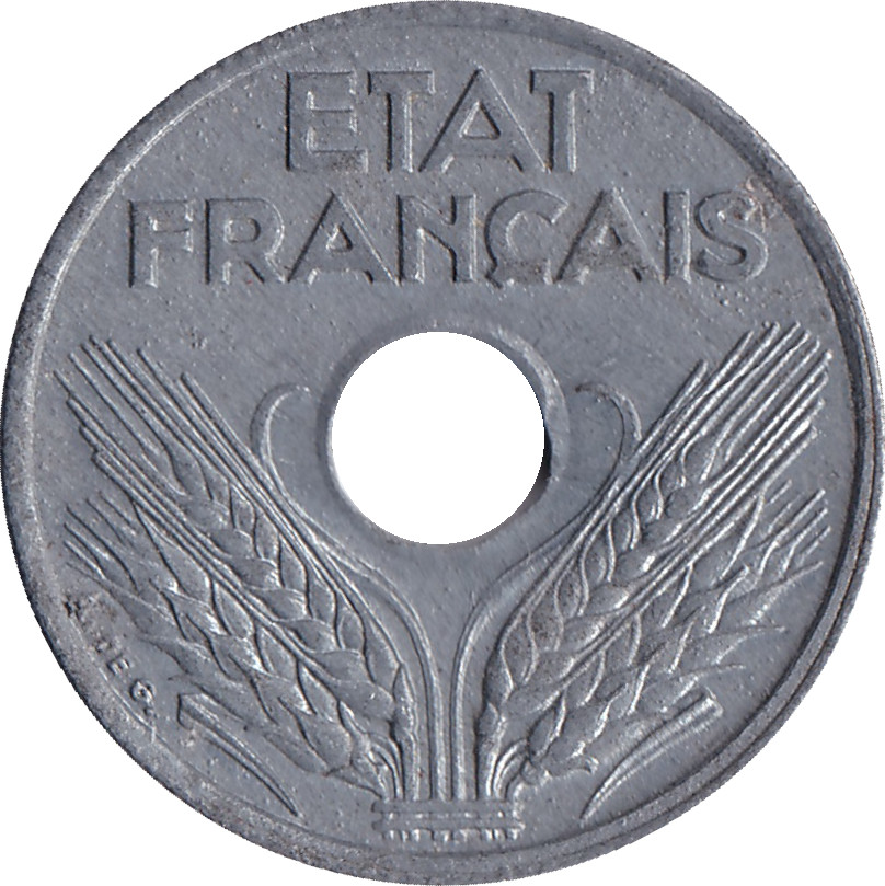 10 centimes - Épis - Petit module