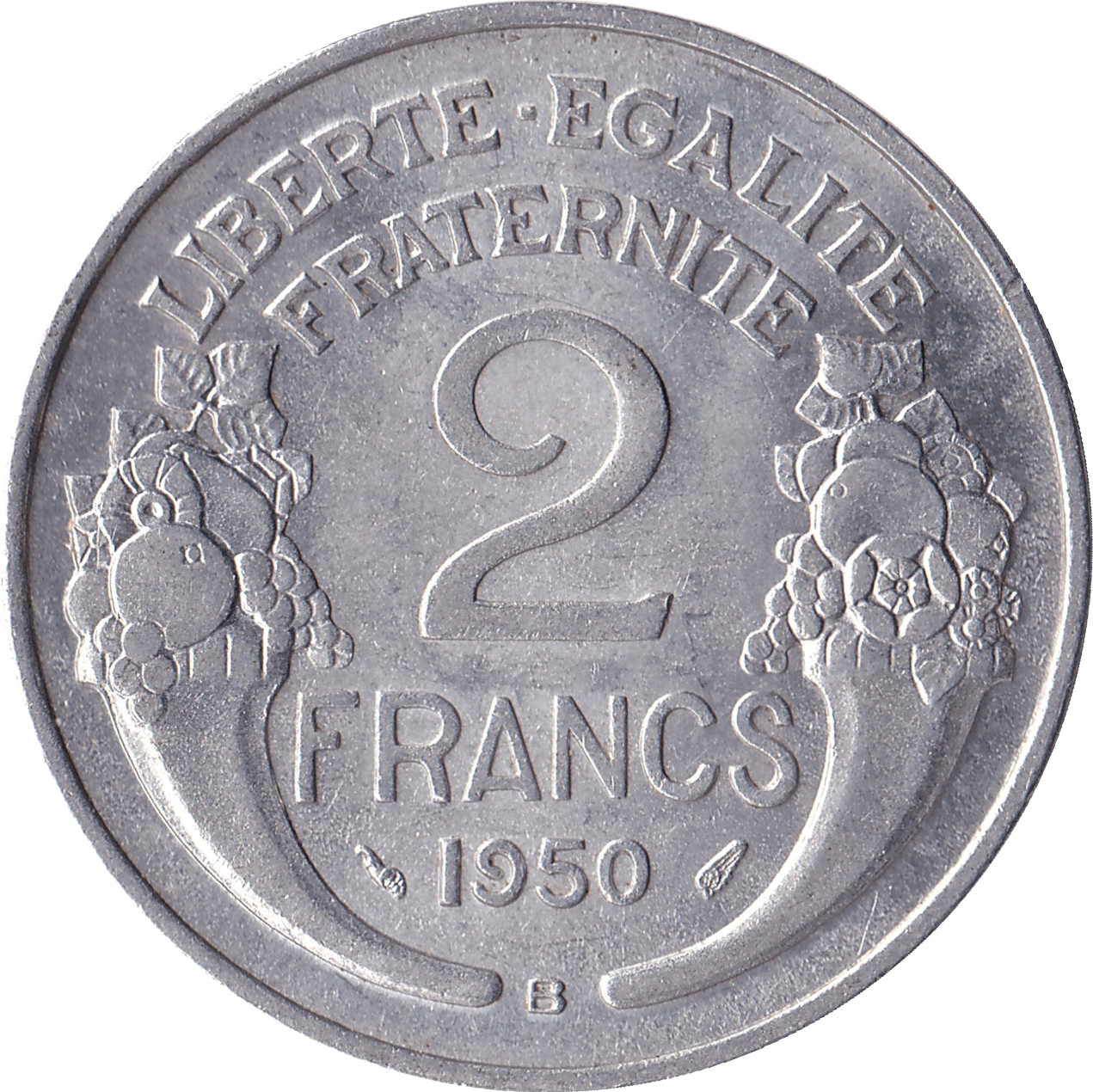 2 francs - Morlon - Aluminium