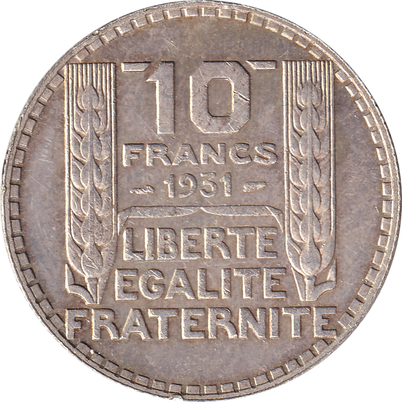 10 francs argent - Turin