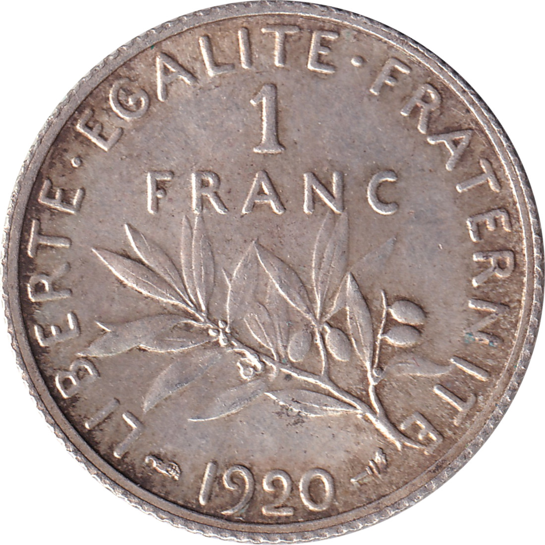 1 franc argent - Semeuse