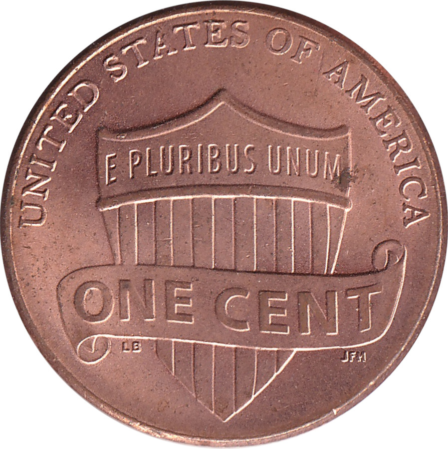 1 cent - Lincoln - Bouclier