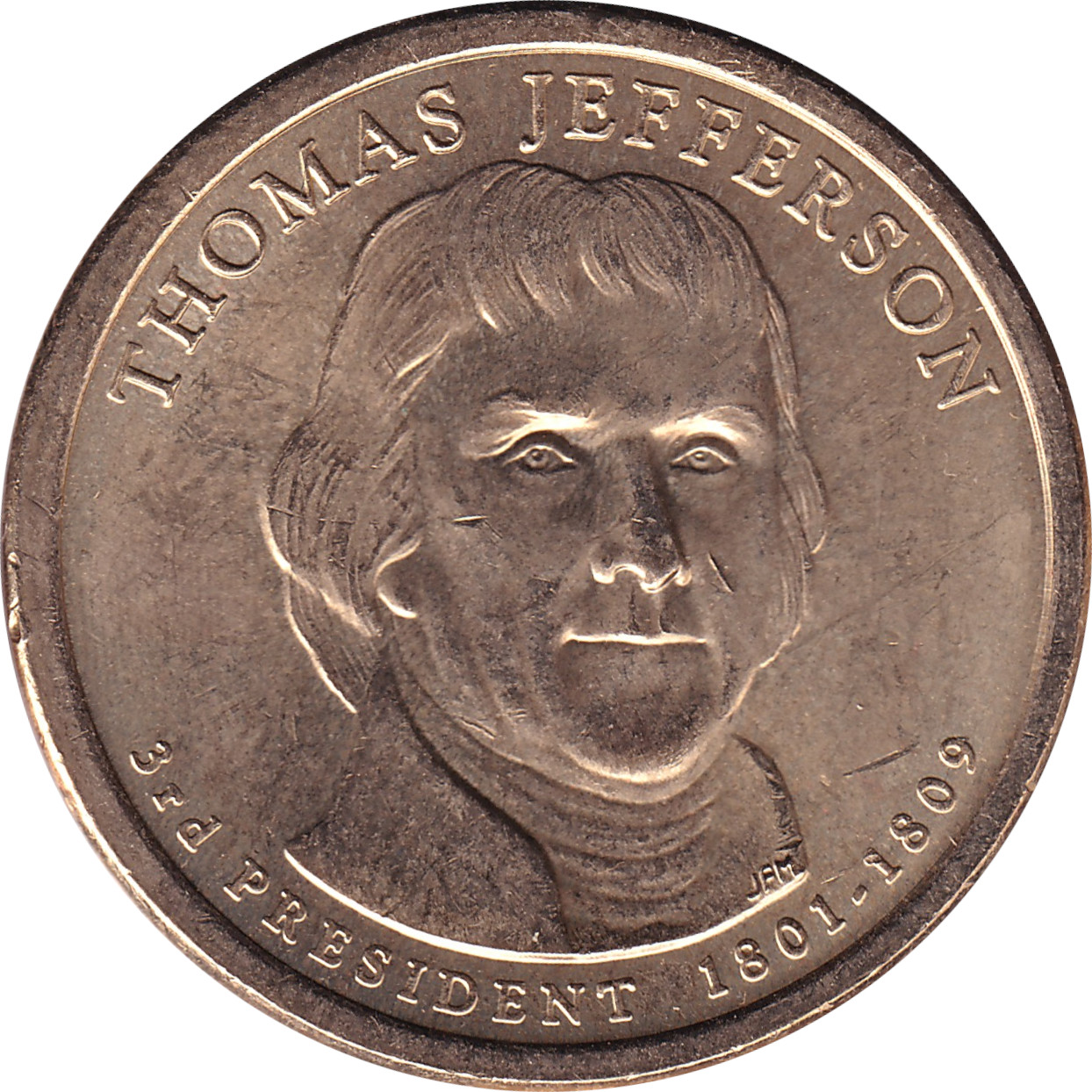 1 dollar - Thomas Jefferson