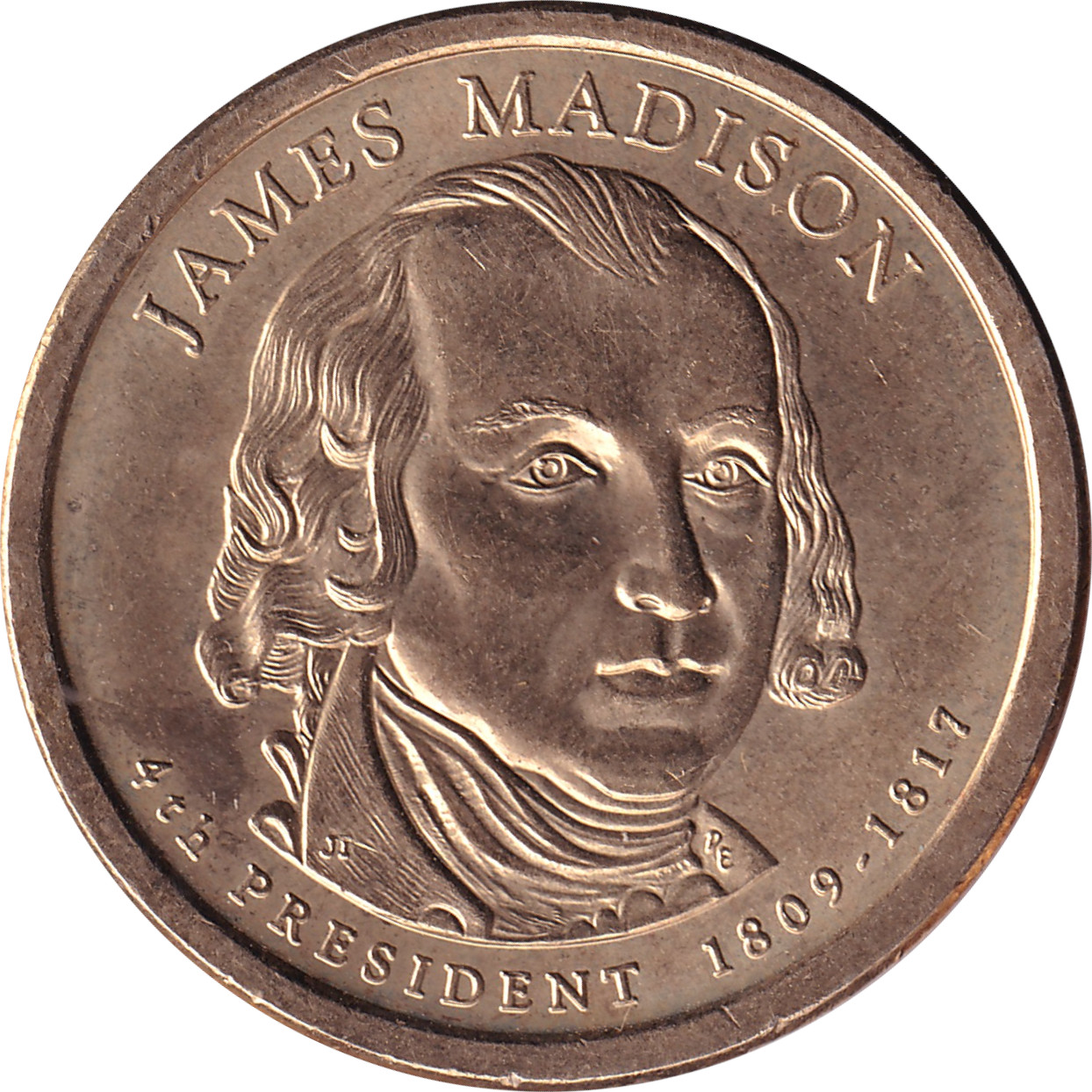 1 dollar - James Madison