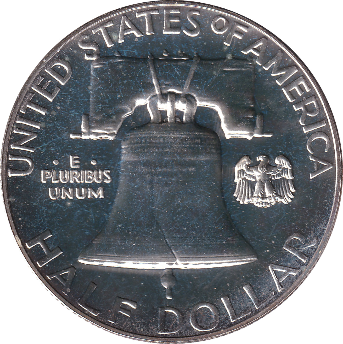 1/2 dollar silver - Franklin