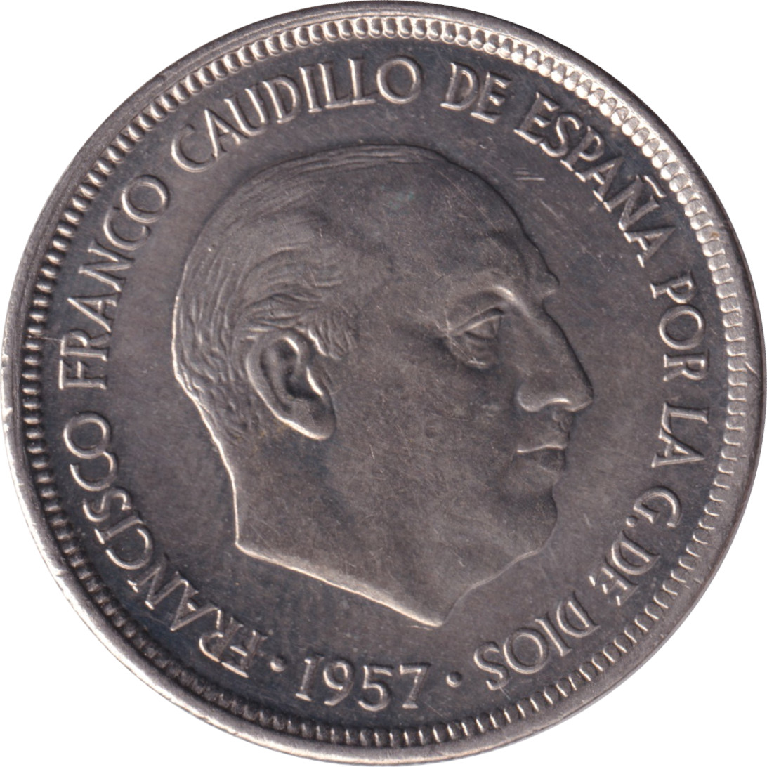 5 pesetas - Franco - Eagle