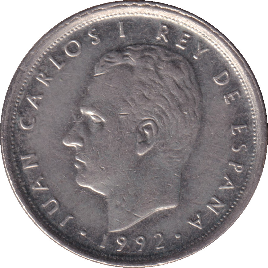 10 pesetas - Juan Carlos I - Tête mature - 10 PESETAS