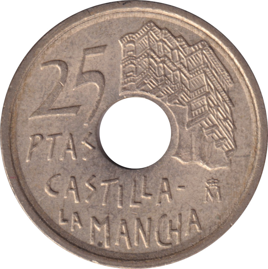 25 pesetas - Castille-La Manche