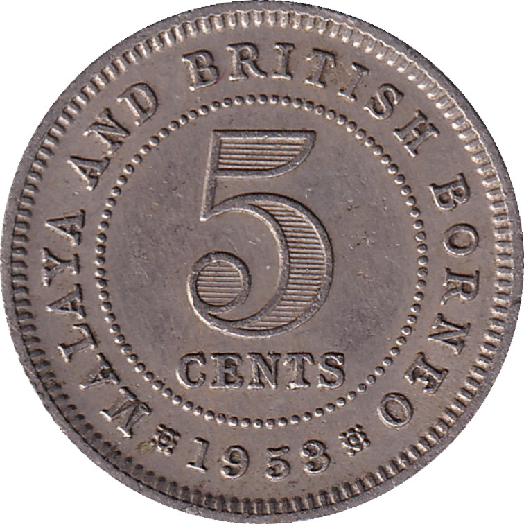 5 cents - Elizabeth II