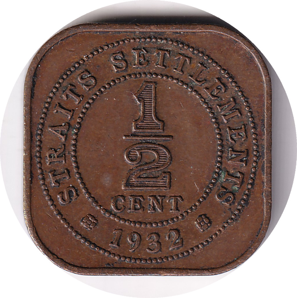 1/2 cent - Georges V - 1/2 CENT