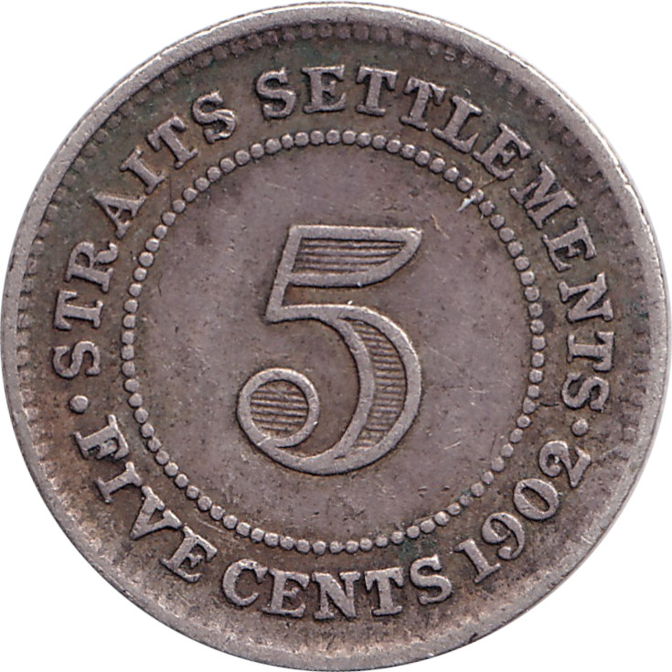 5 cents argent - Edouard VII