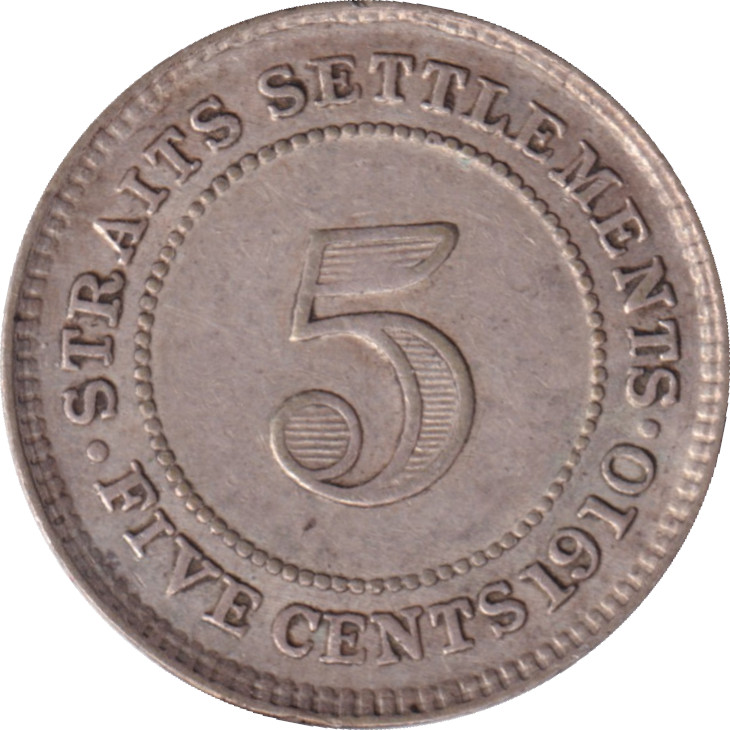 5 cents argent - Edouard VII