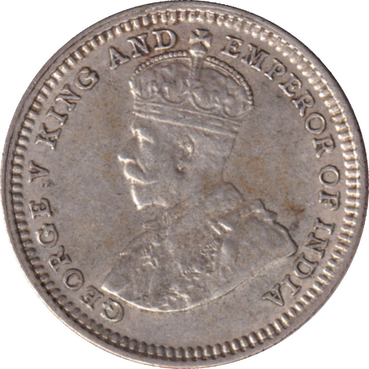 5 cents argent - Georges V - Légère