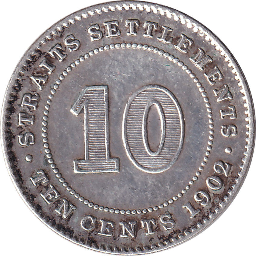 10 cents silver - Edward VII