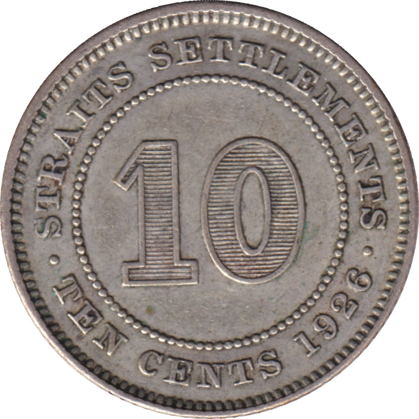 10 cents silver - George V