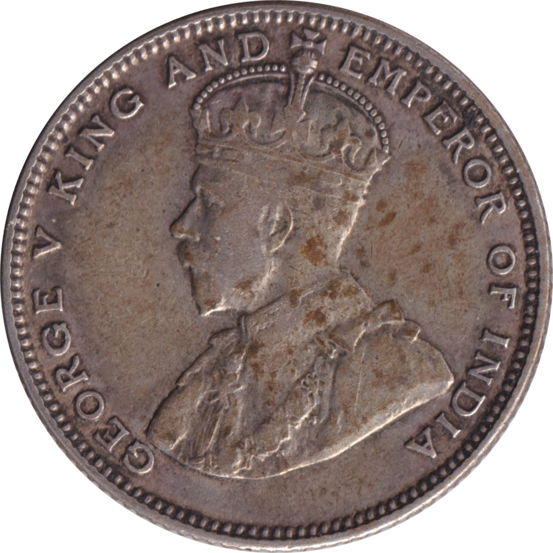 20 cents silver - George V