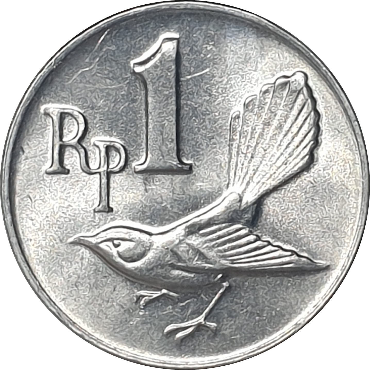 1 rupiah - Fantail