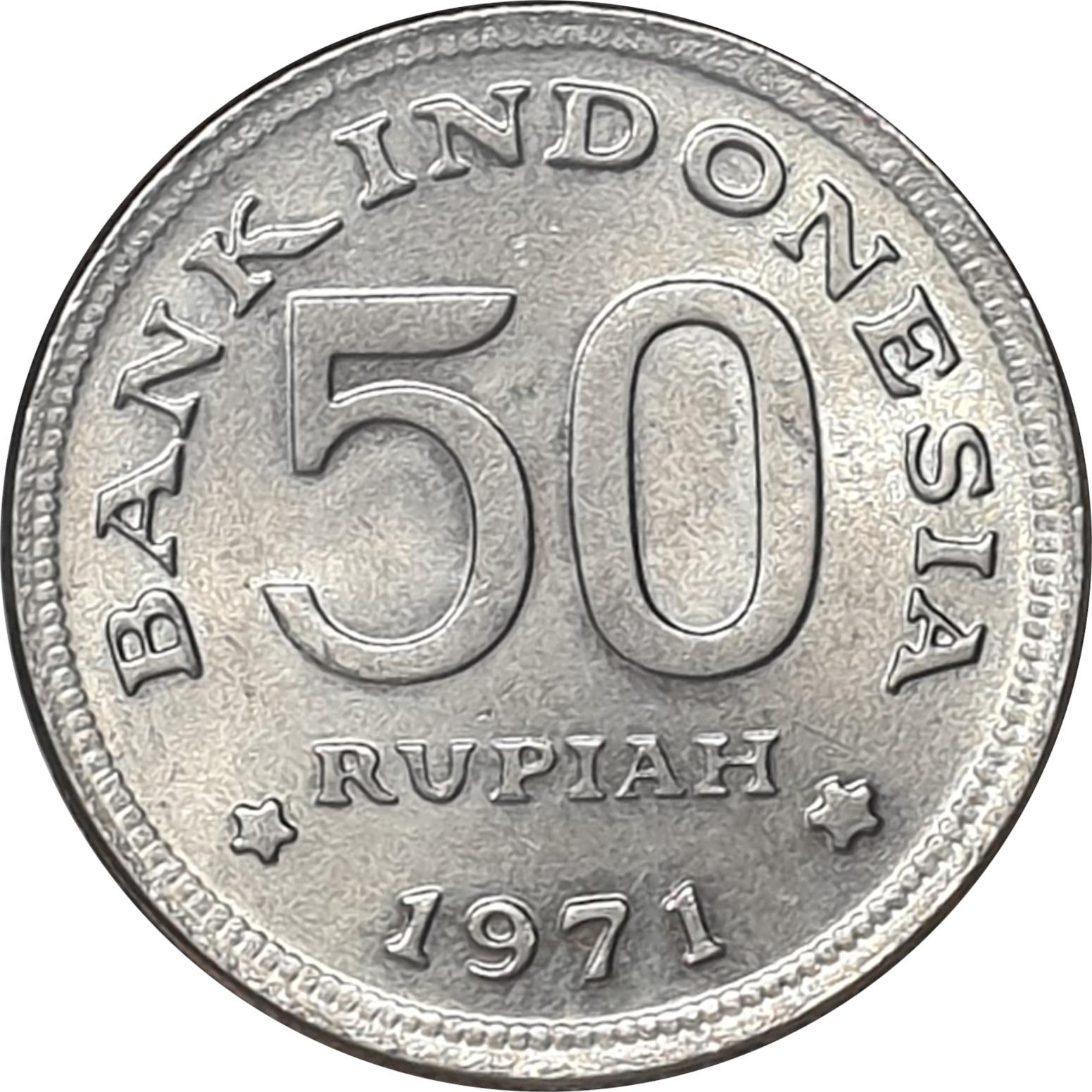 50 rupiah - Bird