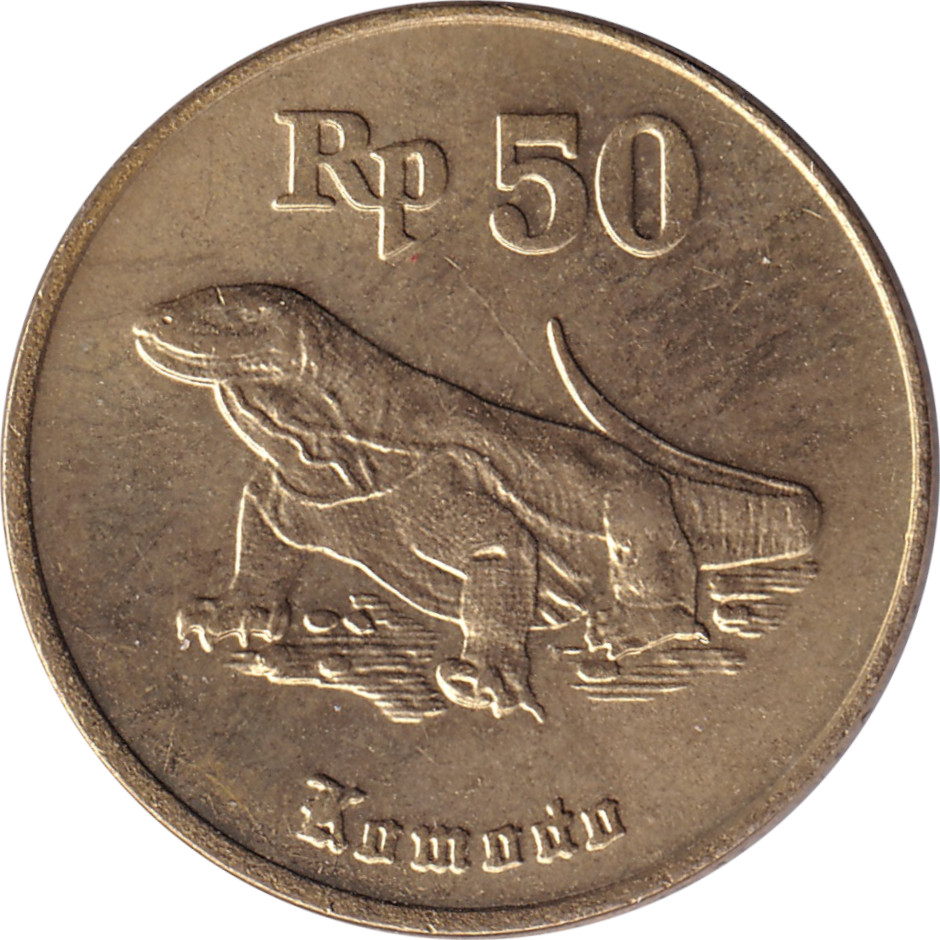 50 rupiah - Varan