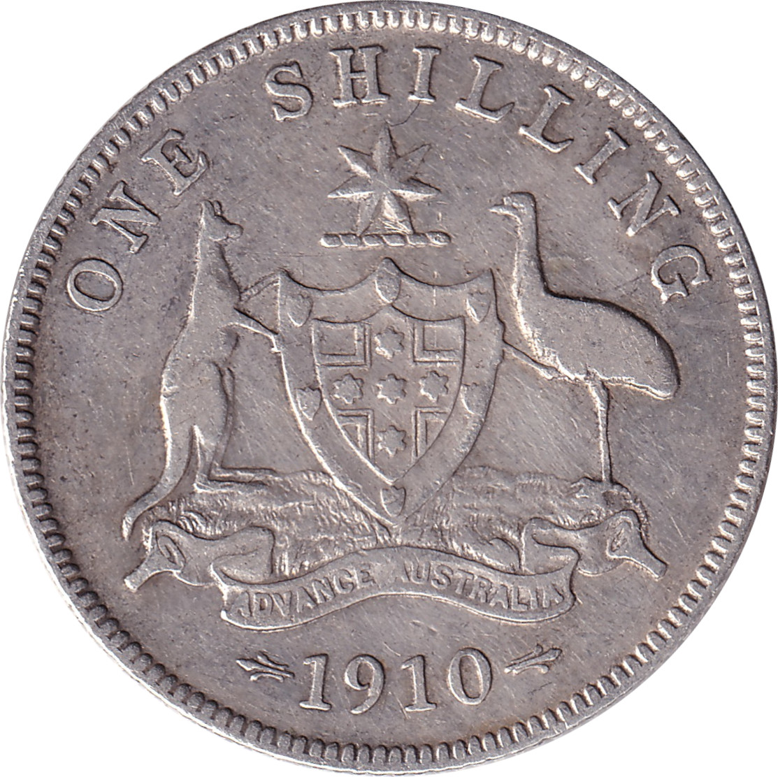 1 shilling silver - Edward VII