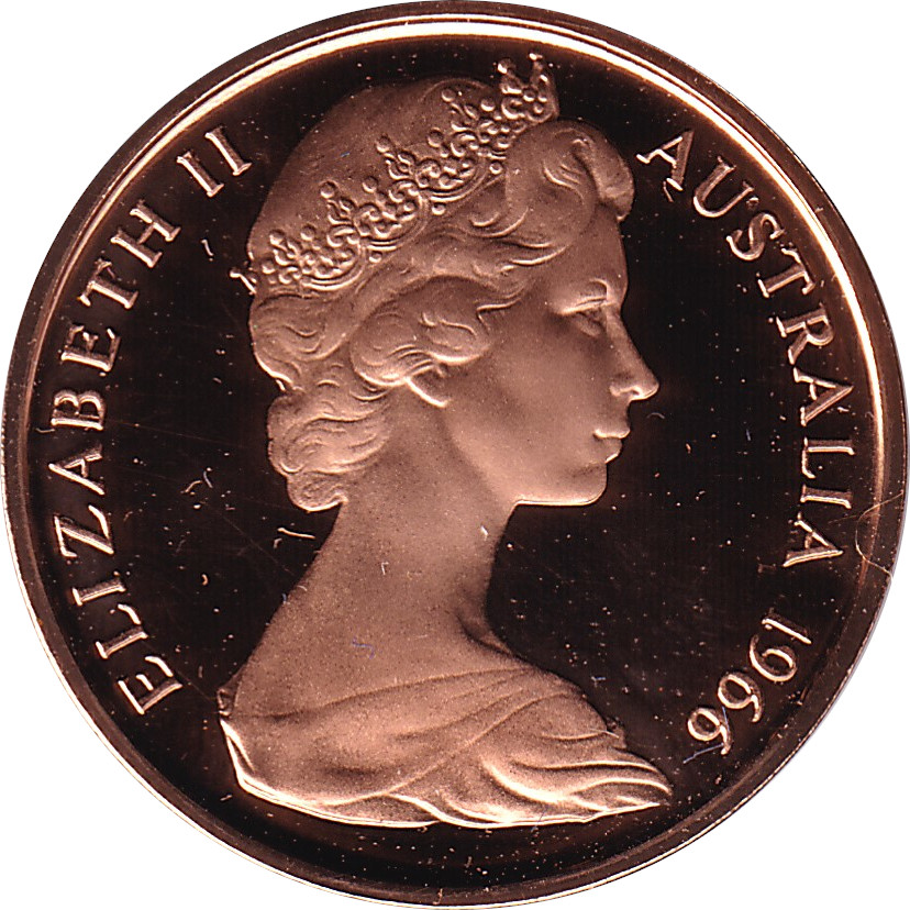 1 cent - Elizabeth II - Mature bust