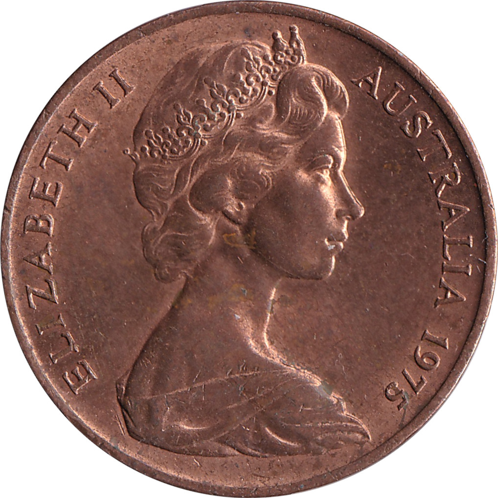 2 cents - Elizabeth II - Buste mature