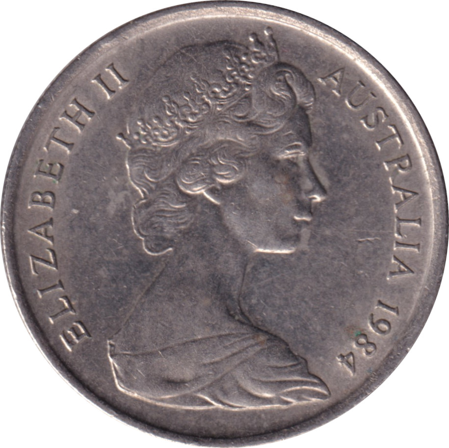 5 cents - Elizabeth II - Mature bust