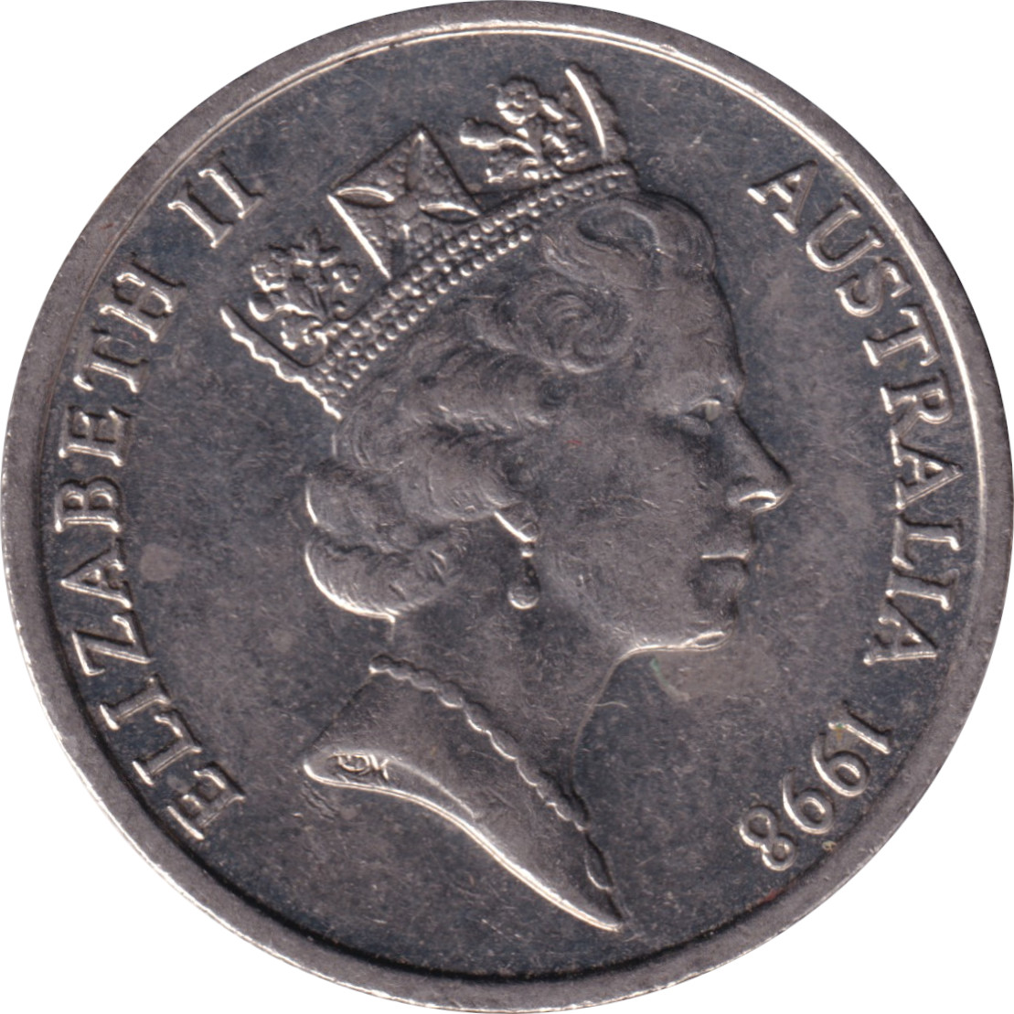 10 cents - Elizabeth II - Mature head