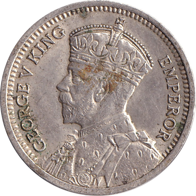 3 pence argent - Georges V