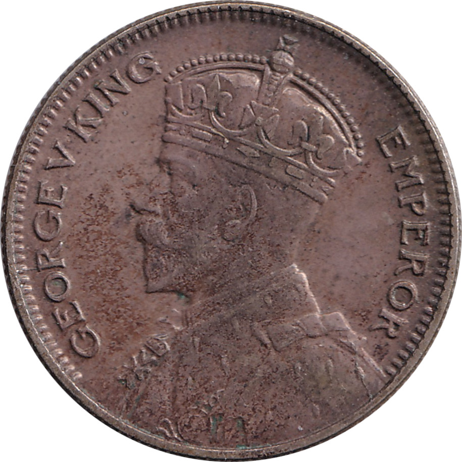 6 pence silver - George V