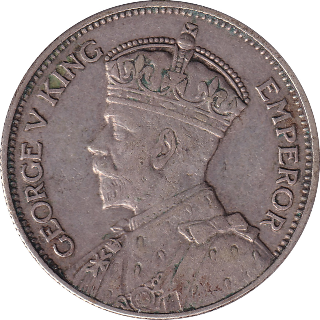 1 shilling argent - Georges V