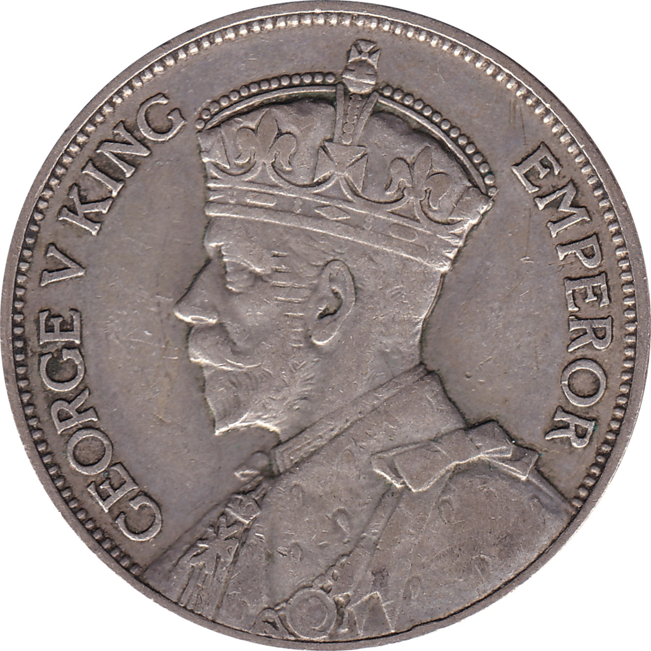 1 florin silver - George V