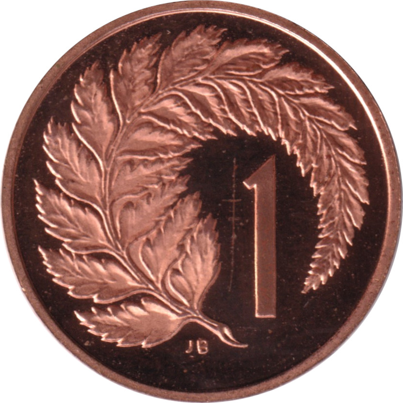 1 cent - Elizabeth II - Buste jeune