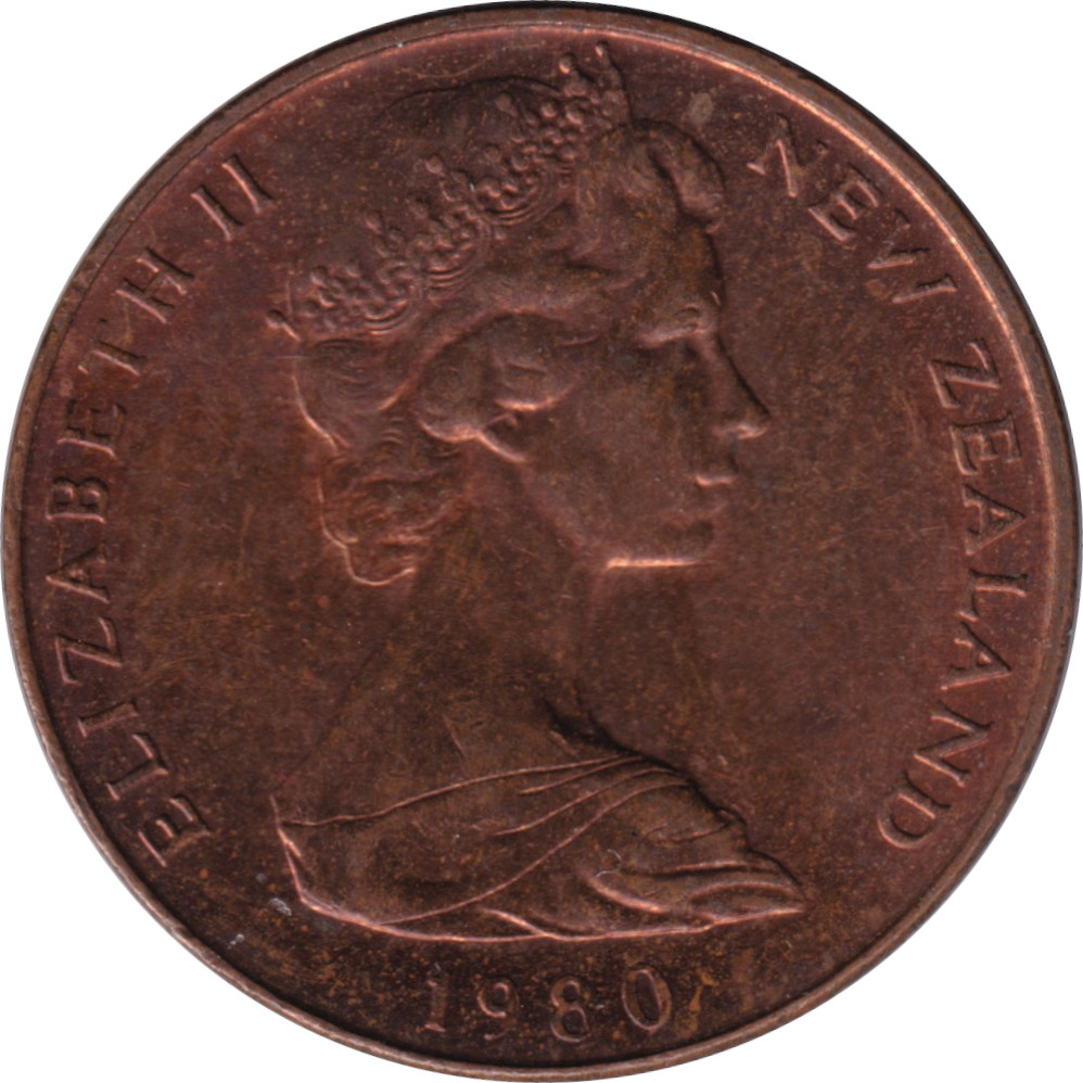 2 cents - Elizabeth II - Buste jeune