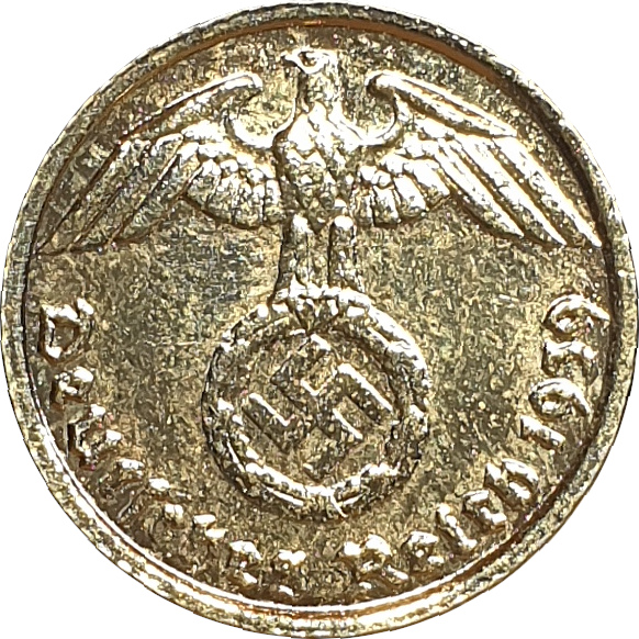 5 pfennig - Svastika